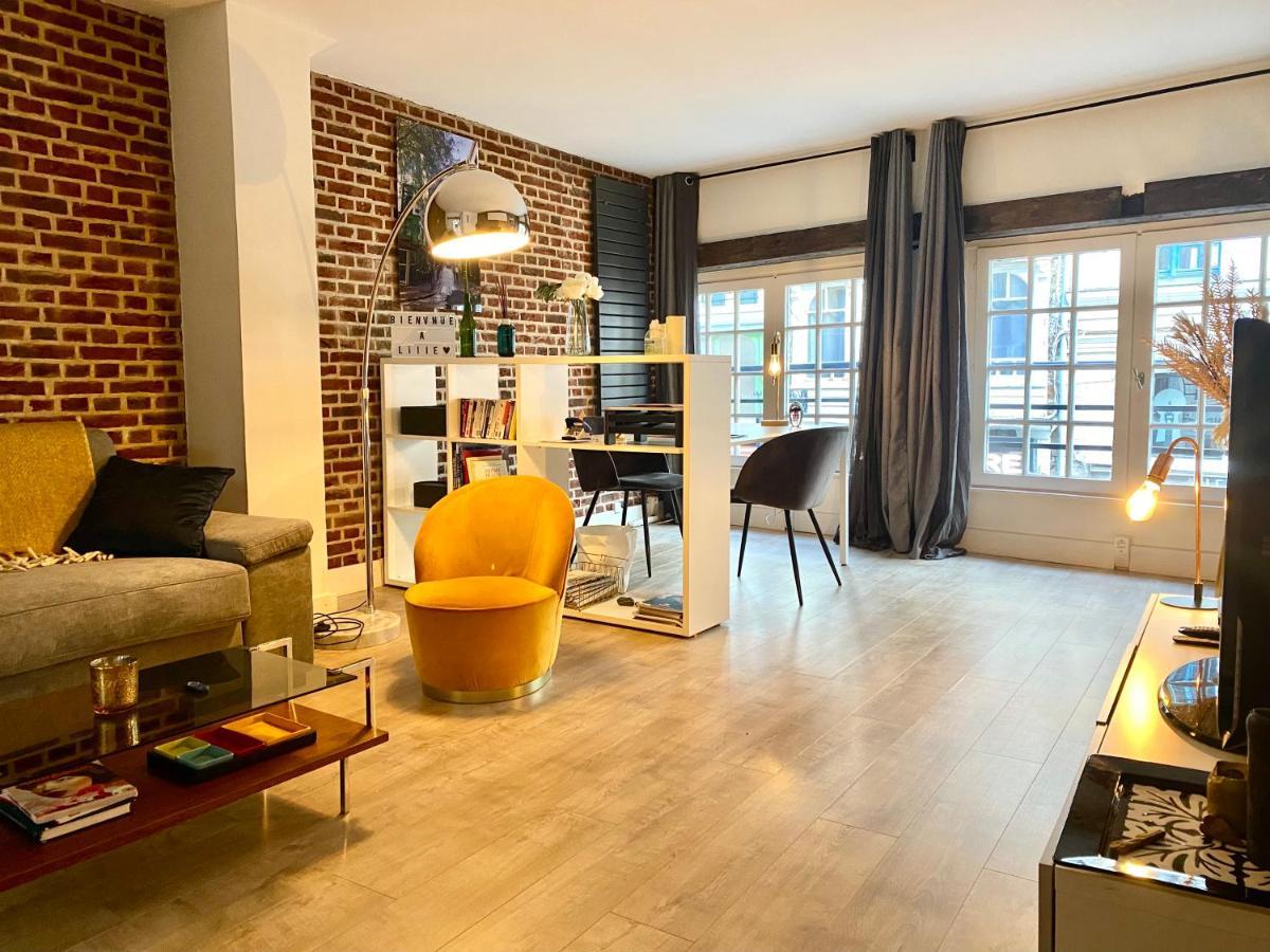 Appartement Heloise, Le Charme Du Vieux-Lille Bagian luar foto