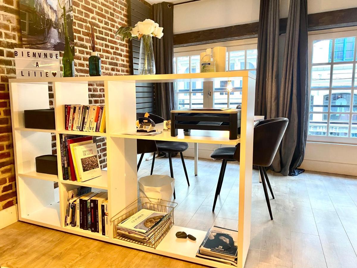 Appartement Heloise, Le Charme Du Vieux-Lille Bagian luar foto